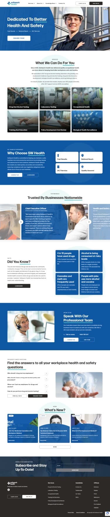 Home – Safework Health